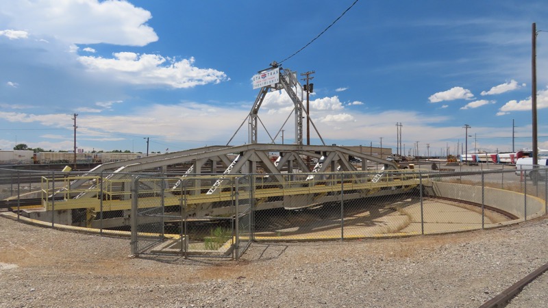 Turntable that UTA shares with Union Pacific